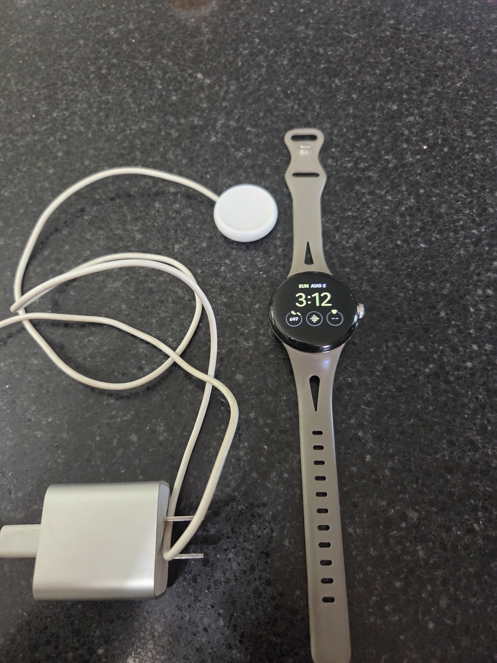 Google Pixel Watch with Magnetic Charger